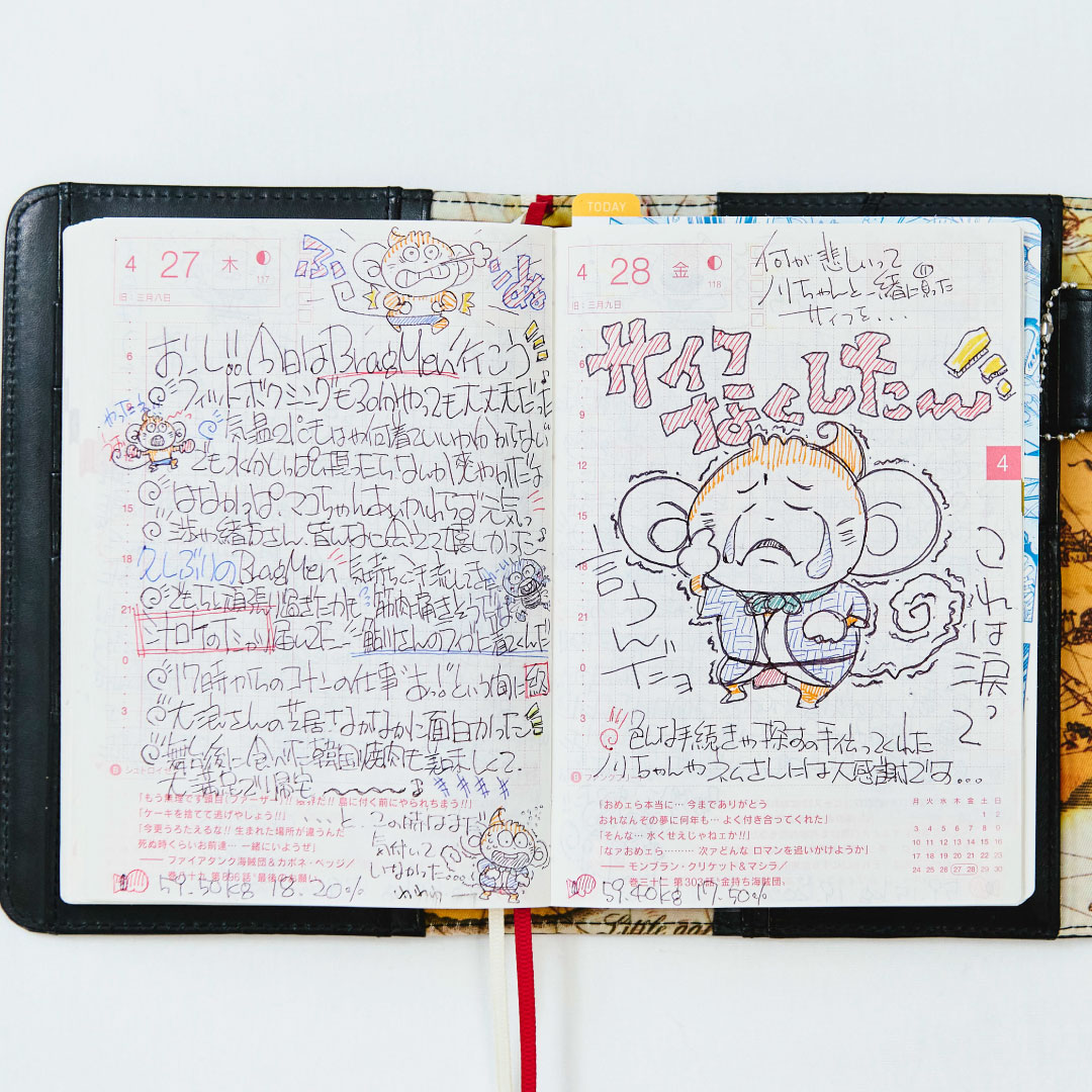 山口勝平さんのONE PIECE手帳!!】 アニメ『ONE PIECE』のウソップ役で