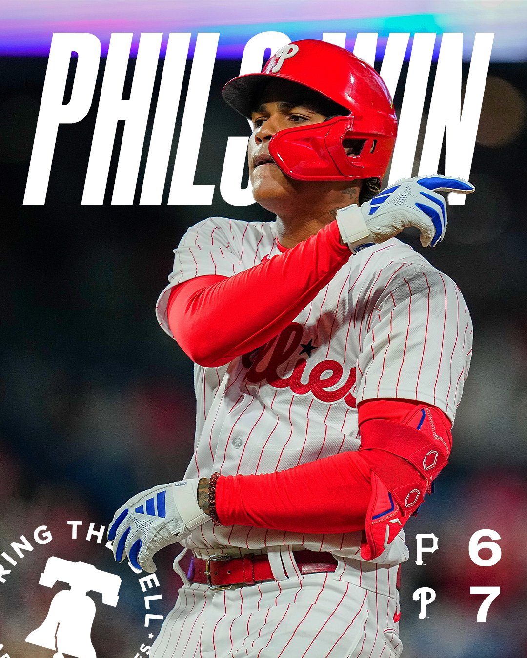 Philadelphia Phillies on X: Game one, game won #RingTheBell   / X