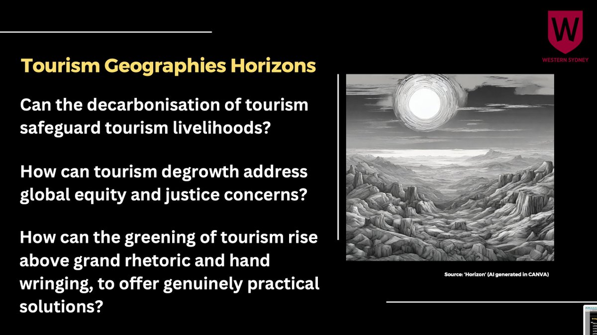 🌏At Day 1 of <a href="/CREST_Travel/">CREST</a> 2023 World Tourism Day Forum, #TourismGeographies Co Editor-in-Chief, <a href="/jmcheer1/">J.M. Cheer</a> was opening keynote. 

📜The reference list is a Tourism Geographies Collection &amp; FREE to download.

🚩See key slides ⬇️. Full slide deck available soon via <a href="/CREST_Travel/">CREST</a>