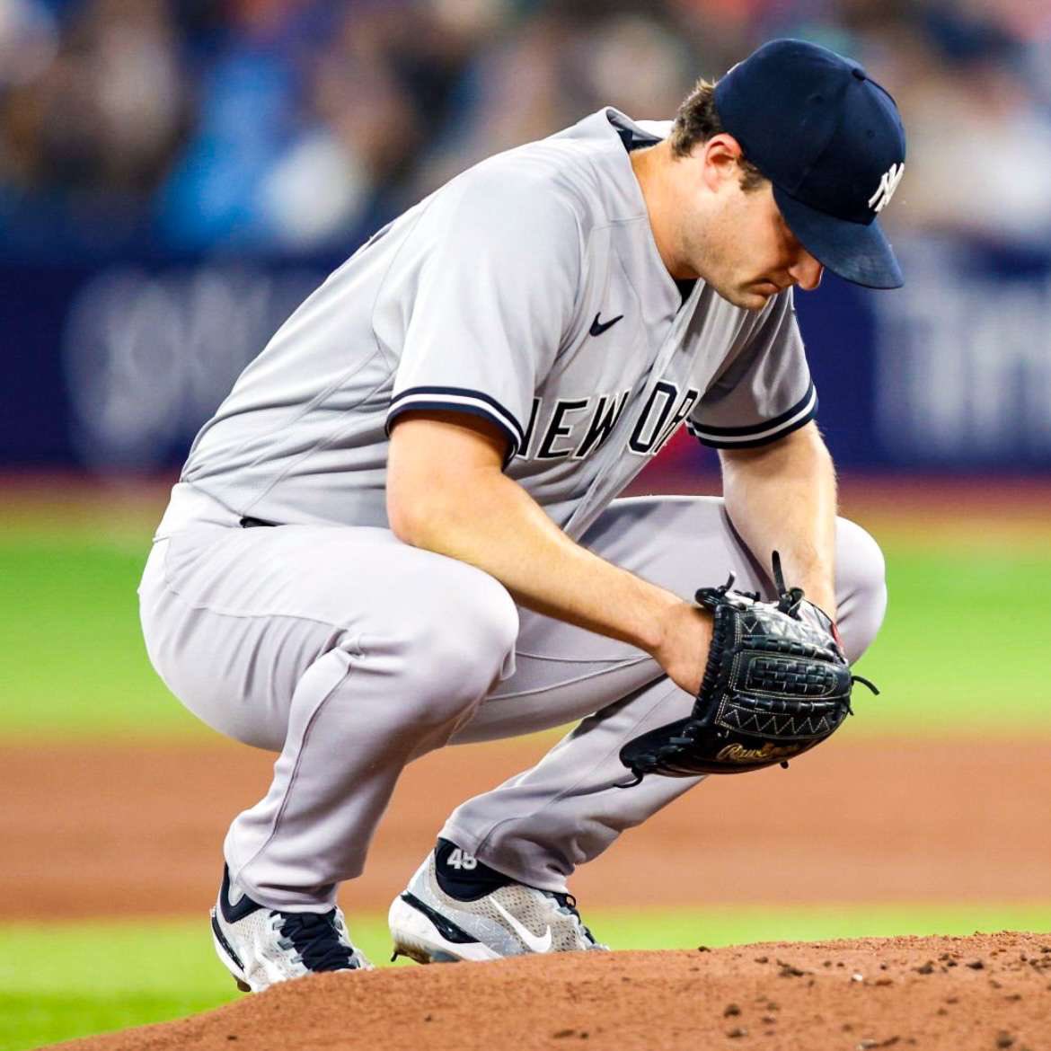 Gerrit Cole finishes his 2023 Cy Young campaign strong.

COMPLETE GAME SHUTOUT

9 IP
2 H
0 R
0 BB
5 K

105 Pitches

2.63 ERA (Lowest in the AL)

He also did not miss one start this season.