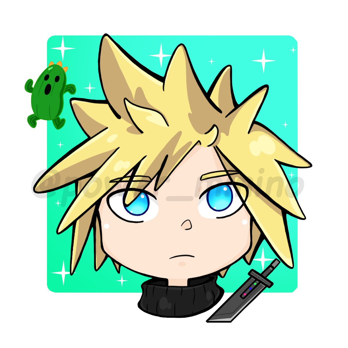 Made a Chibi Cloud, hope you like... (´ ω `♡) This design is available for purchase on Etsy: mininopower.etsy.com/listing/157649…
Thank you for dropping by to take a look and for your support! (ﾉ´ヮ`)ﾉ*: ･ﾟ