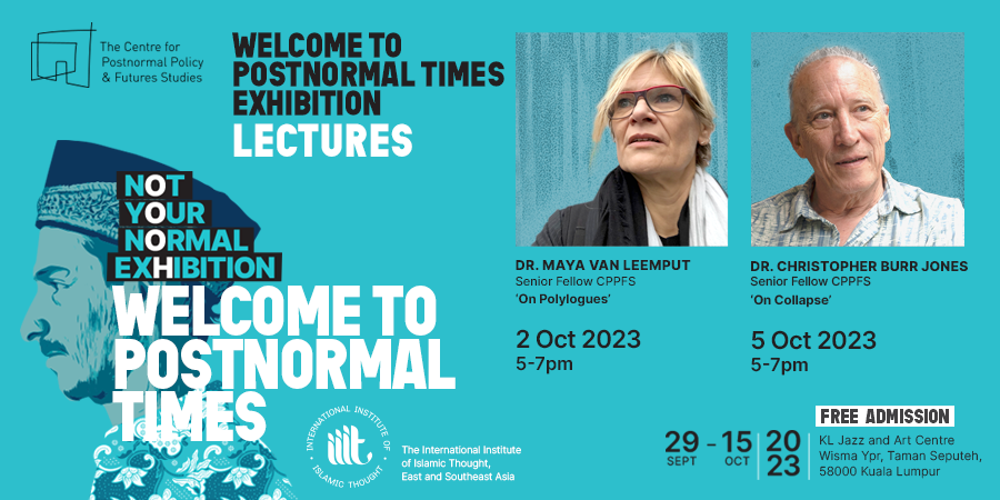 CPPFS (@cppfs) on Twitter photo Excited for the #WelcometoPostnormalTimes Exhibition? But that's not all, we have two scintillating public lectures from Senior Fellows <a href="/AFcrew/">Maya Van Leemput</a> and Christopher Burr Jones next week @ the KL Jazz & Art Centre! See them and others from the CPPFS at the Exhibition starting Friday! Excited for the #WelcometoPostnormalTimes Exhibition? But that's not all, we have two scintillating public lectures from Senior Fellows <a href="/AFcrew/">Maya Van Leemput</a> and Christopher Burr Jones next week @ the KL Jazz & Art Centre! See them and others from the CPPFS at the Exhibition starting Friday!