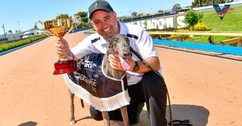 GRV_News's tweet photo. The Great Chase is here!

A new wave of potential champions will be in action from Friday in heats of the #GreatChase.

The community-minded series will culminate with the Group 3 Grand Final at @MelbourneGreys on Wednesday, October 18.

#GreyhoundRacing | 📸 BlueStream Pictures