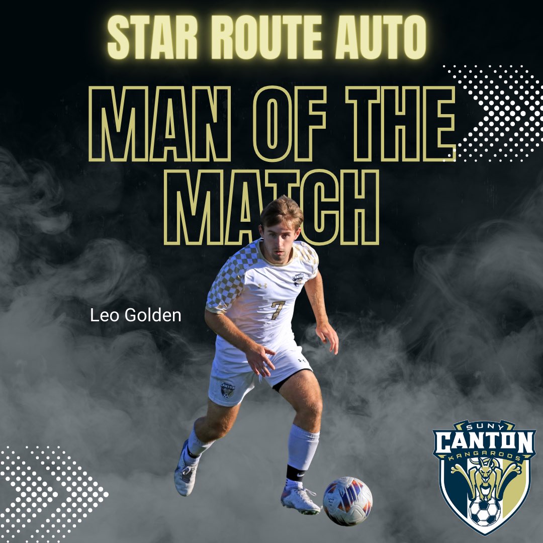 Tough night against a quality &amp; dynamic Poly attack. We must continue to work to get better in front of goal. Tonight’s Star Route Auto MOTM is Leo Golden for his tremendous and non-stop work in the midfield! #DreamUncommon