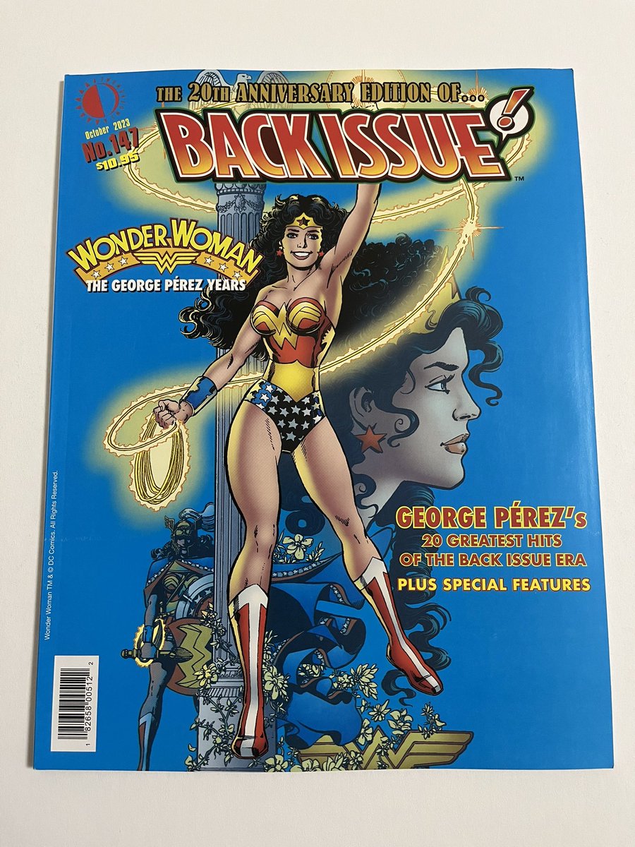George Perez is my favorite artist, and this one is packed with loads of great stuff. If you’re a fan of his work, then this one’s for you. #BackIssue