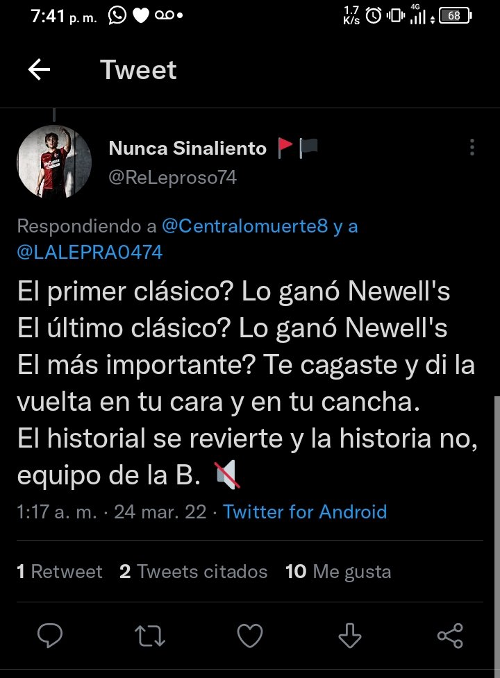 InvenCanalla's tweet photo. @nehuel74 @JuanBla48553253 @nahuelfutbol @InventivaC Pero si ustedes también lo cuentan. Cuando les conviene jajajajaja. Hijo bobo https://t.co/At5cqrFuZH