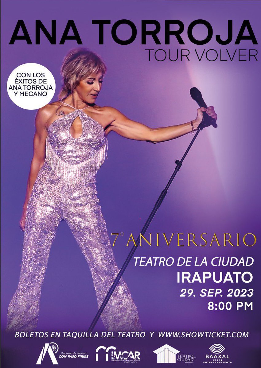 Ana_Torroja's tweet photo. Familia de IRAPUATO 💕✨💕 Os veo en 2 días 🥰😍🥰😍 ¡Qué felicidad!
🎟: https://t.co/aUKZYzWRm5 Estáis listos para cantar y bailar juntos????? #TourVolver https://t.co/FL5YESvV9e