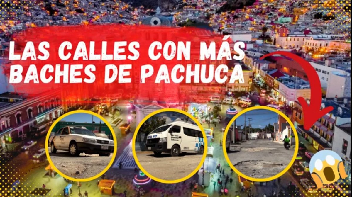 newshidalgo's tweet photo. Esta es una de las colonias de #Pachuca con mayor número de baches, vecinos dicen que hay baches de hace 7 años y ya le preparan su festejo @PachucaGob

#Pachuca #Bachuca #Baches #Colosio
https://t.co/mLgrCVAnmp https://t.co/K5DyEGBxIl