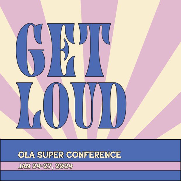It’s not too late! There’s still time to submit a session for <a href="/ONLibraryAssoc/">OLA</a> #OLASC Help us Get Loud and share #SchoolLibraryJoy at OLA Super Conference 2024. 

olasuperconference.ca

#ONSchoolLibraries #TLChat #LibraryJoy