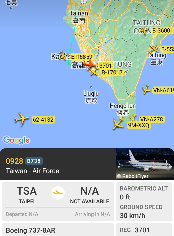 Oceanworldfree's tweet photo. 🇺🇲USAF 62-4132 #AE01CF
🇹🇼TWAF 0928 3701 #89910F
🇹🇼TWAF #899007
Boeing RC-135W Rivet Joint
Boeing 737
P3 https://t.co/dQ36e1IDHU