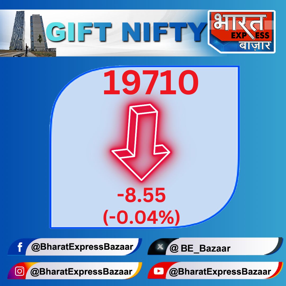 🔴#GiftNifty से बाजार के लिए संकेत

  #Nifty #NiftyOpeningCues #MarketOpeningCues #NSE #StockMarket #Bazaar #BharatExpressBazaar #Trending #BusinessUpdate