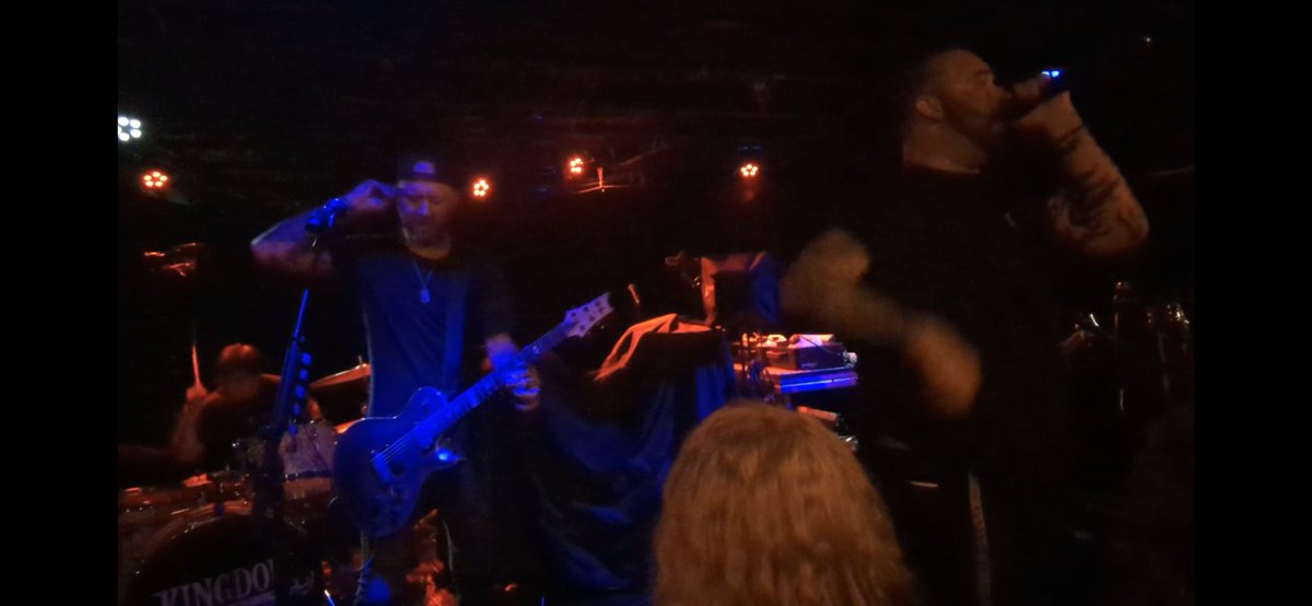 DevinLuloff's tweet photo. Chelsea took me to an amazing @fameonfire @kingdomcollapse #SayWhen concert at #7thStreetEntry for my bday. Shout out to Elijah who took time to come over, introduce himself & visit as we waited for it to clear out. Tons of respect for artists who don't lose touch with the fans! https://t.co/CgOgMwpMyT