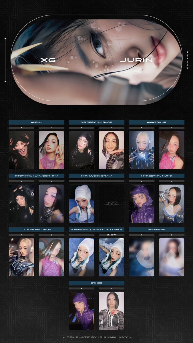 XGOfficial_ XG new dna individual member templates Drive link