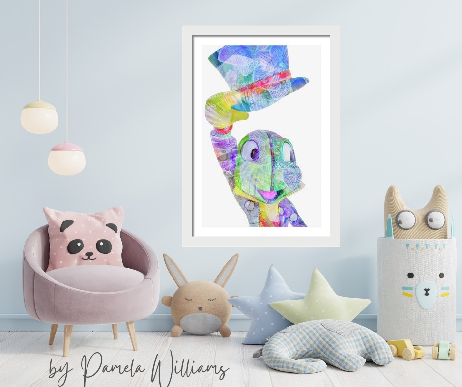 All your dreams can come true! Have a great day! 

GET IT: bit.ly/3AcrPOl

#bug #jiminy #cricket #kiddecor #artforkids #homedecor #homedecorideas #interiordesign #interiordesigner #photography #shopearly #fineartamerica #buyintoart #wallart #art #watercolor #aYearForArt