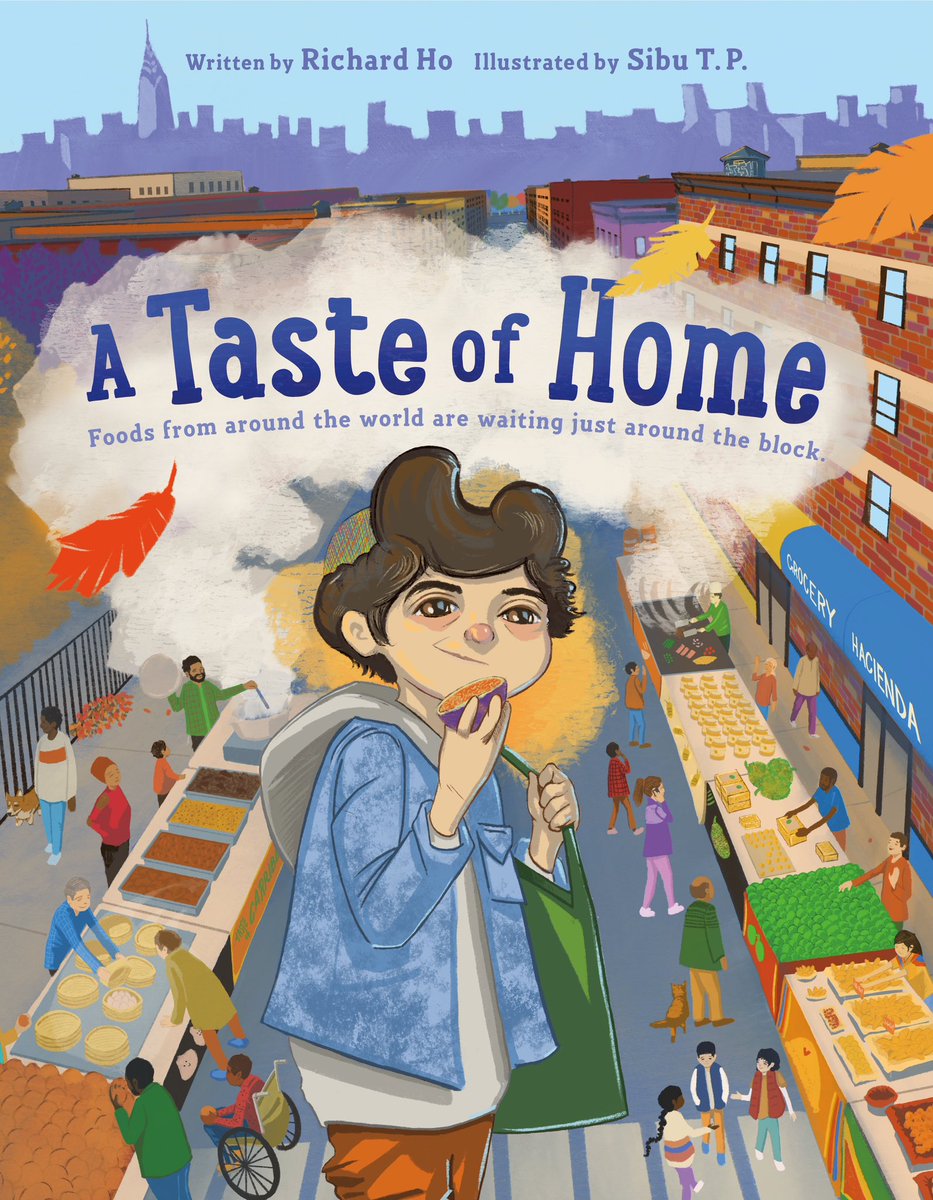 Sibu TP (@sibutp) on Twitter photo *COVER REVEAL* Happy to share this project with you guys. A Taste of Home, written by <a href="/richkarho/">Richard Ho</a> and illustrated by your boy (that’s me), published by Roaring Brook Press.
On Sale August 2024*Link in Bio*
✌🏾
#Coverreveal
#kidlitart
#childrensbookillustration
#illustration *COVER REVEAL* Happy to share this project with you guys. A Taste of Home, written by <a href="/richkarho/">Richard Ho</a> and illustrated by your boy (that’s me), published by Roaring Brook Press.
On Sale August 2024*Link in Bio*
✌🏾
#Coverreveal
#kidlitart
#childrensbookillustration
#illustration