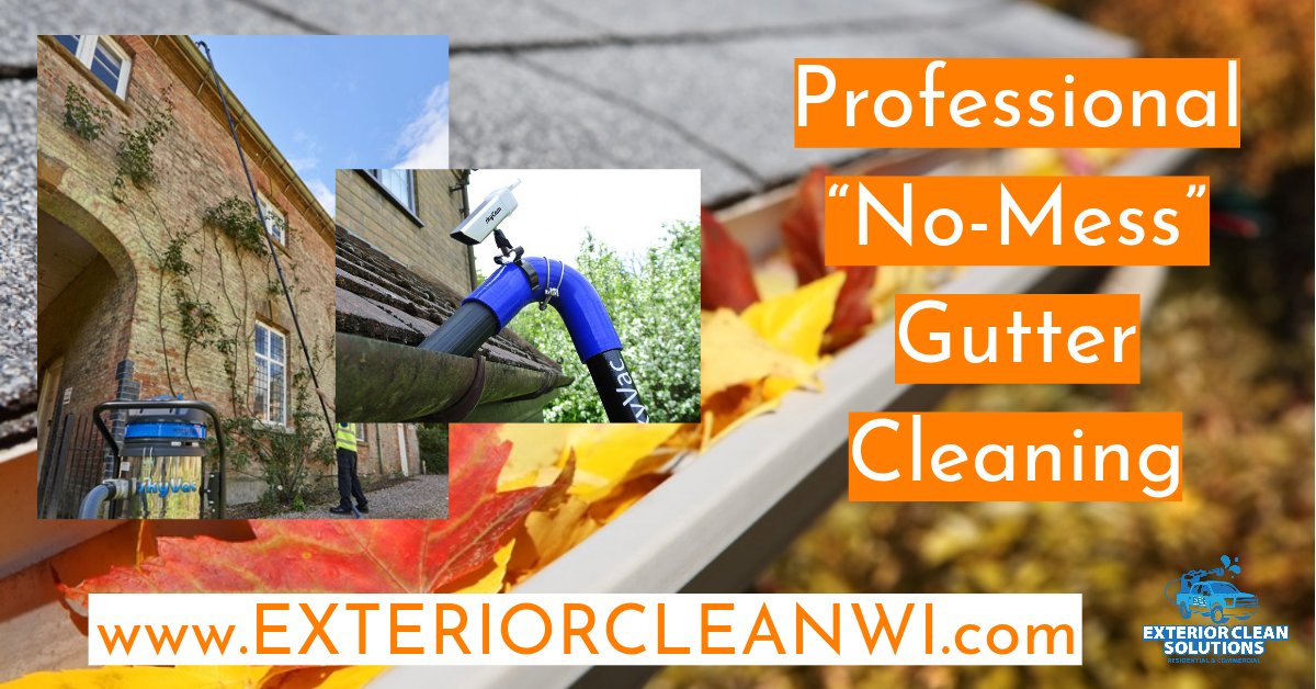 ExteriorCleanWI's tweet photo. 🍂The Leaves Are Starting To Change...
🍁Book Your Fall Gutter Cleaning!
📲 https://t.co/abwXwCaI0Y https://t.co/0RRwM7U2Ke
