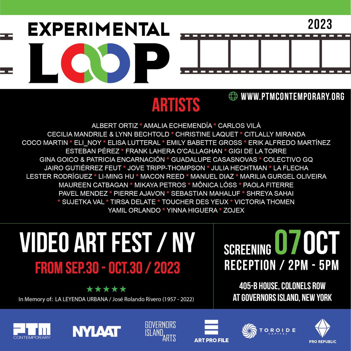 o_lahera's tweet image. Videoarte cubano en el Experimental Loop, gracias inmensas a su equipo curatorial por la grata oportunidad.
Pertenencia se va a New York a ser parte de este prestigioso festival de nuevos medios.

#videoart #performanceart #videoperformance #experimentalart