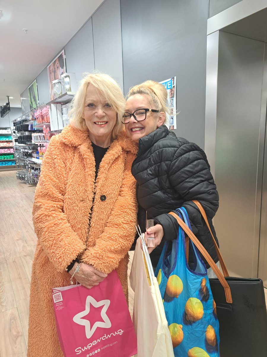 When You and your best friend!! Bump into the beautiful... Sherry housten ❤️