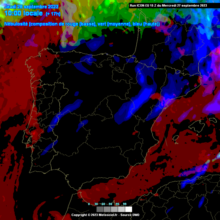 Demà deixarem enrere el cel força radiant d'aquests dies per unes bandes de ☁️ alts que aniran passant en el transcurs del dia sent més densos al #matí.
 Segueix el fil 👇