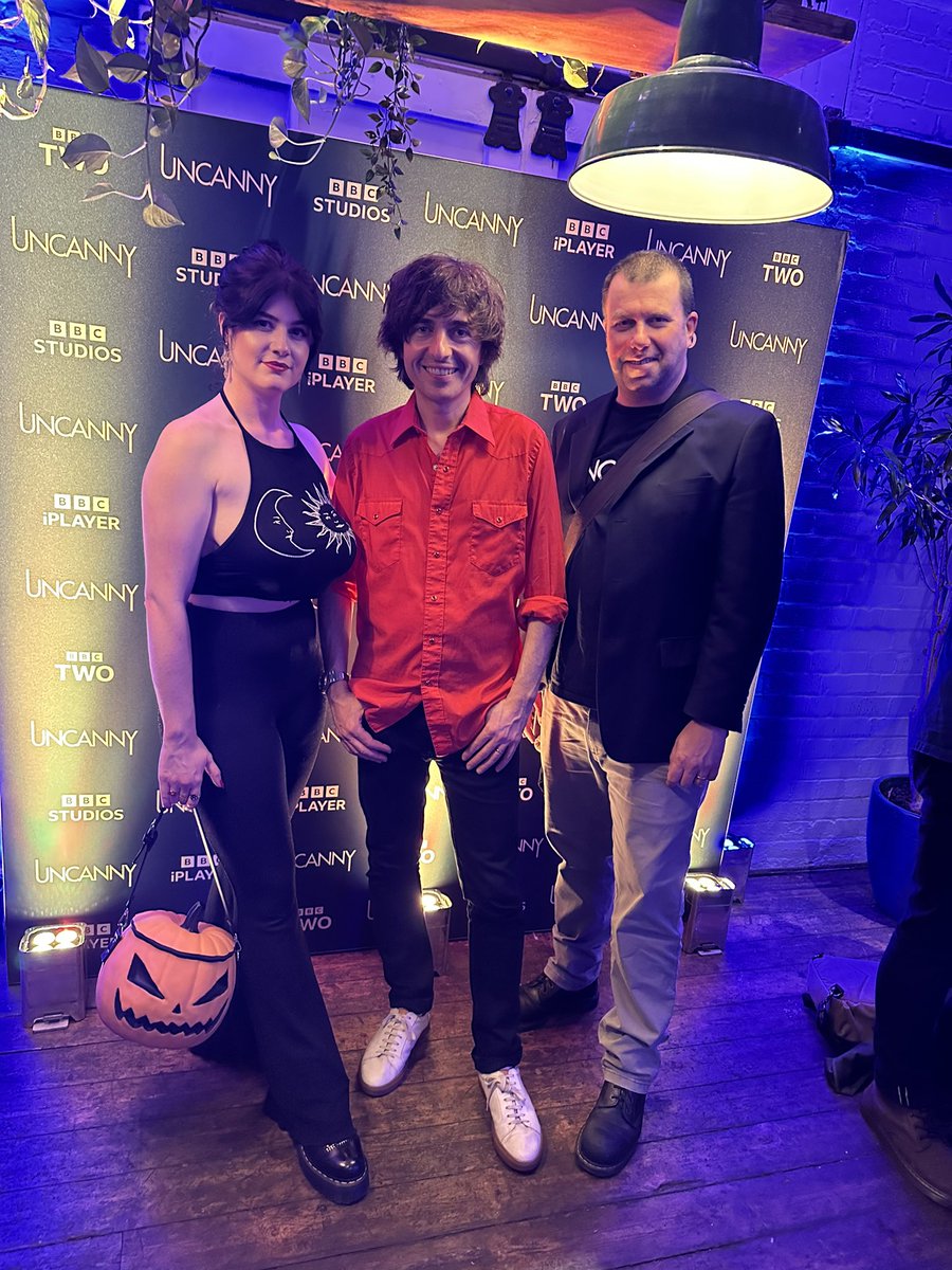 We had the press launch for #UncannyTV tonight. It was scary!