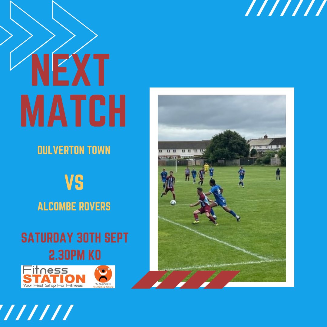 Saturdays game sees the Rovers on the road away to Dulverton Town 2.30pm KO #grassrootsfootball