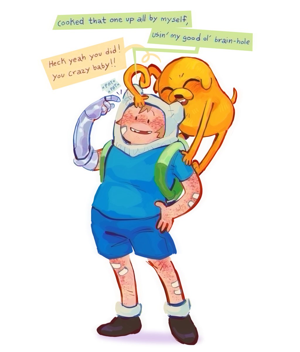 time_woods's tweet photo. finn n jake doodle cause yaknow the adventure never ends ! !  theyll always b doin their things ! https://t.co/o6ObT3bzcU