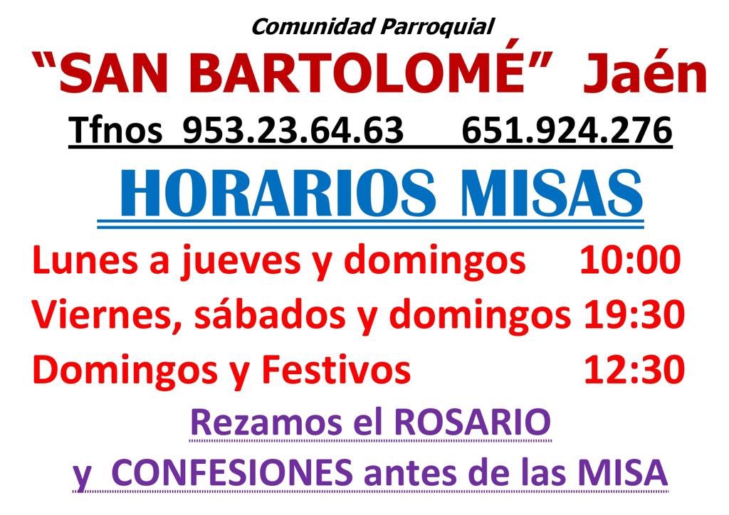 psbartolomejaen's tweet photo. NUEVOS HORARIOS CURSO 2023-2024 https://t.co/jCcLcHB1Nx