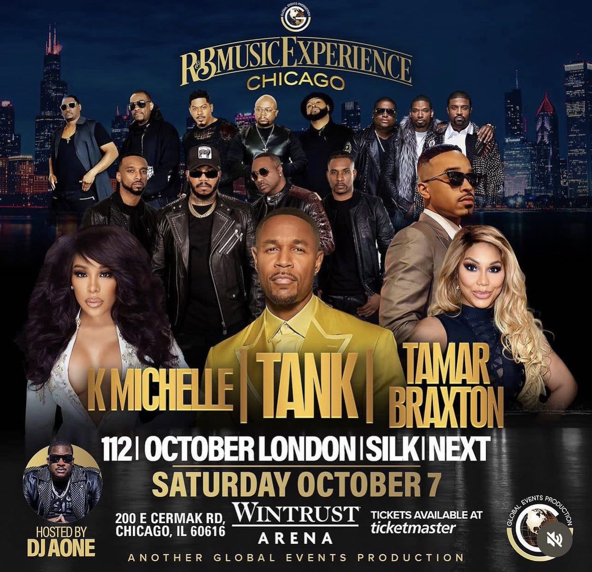 #Chicago and all surrounding cities! #Indiana we’re not leaving you out!  It’s about to be another @globaleventsproduction!!! See you at the @wintrustarena, Sat.Oct. 7th!