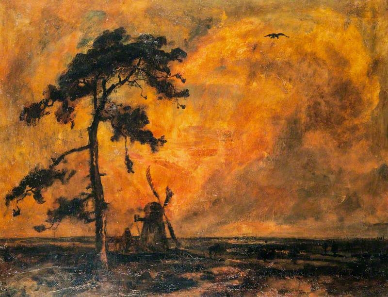 WilhelmGustloff's tweet photo. Cecil Gordon Lawson 
The Old Mill, Sunset
1881 https://t.co/WMBNAF5iKH