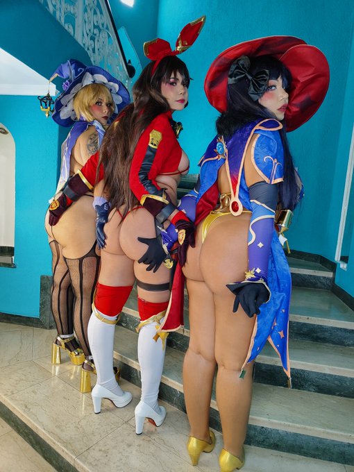 Mona, Amber y Lisa 🍑 Cu&aacute;l es tu chica mondstadt favorita?   https://t.co/YCzpPmbKIC  Mona : @chibicapibara Lisa<a href="/tag/%E5%8E%9F%E7%A5%9E"class="tags"><span>#原神</span></a><a href="/tag/genshin"class="tags"><span>#genshin</span></a><a href="/tag/genshinlmpact"class="tags"><span>#genshinlmpact</span></a><a href="/tag/genshinimpactfontaine"class="tags"><span>#genshinimpactfontaine</span></a>