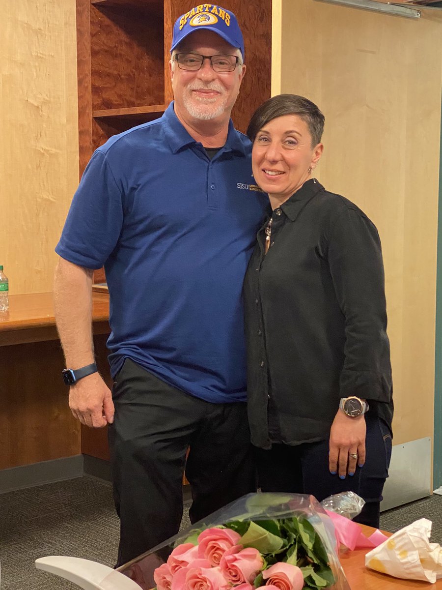 KinSJSU's tweet photo. ⭐️Farewell to a Legend! ⭐️

After 30 years of hard work, dedication, and countless unforgettable moments, it’s time for Curt to set sail on the golden shores of retirement!

KIN is going to truly miss everything you have done for the faculty, staff, and students! https://t.co/a5Q6eNWQvq