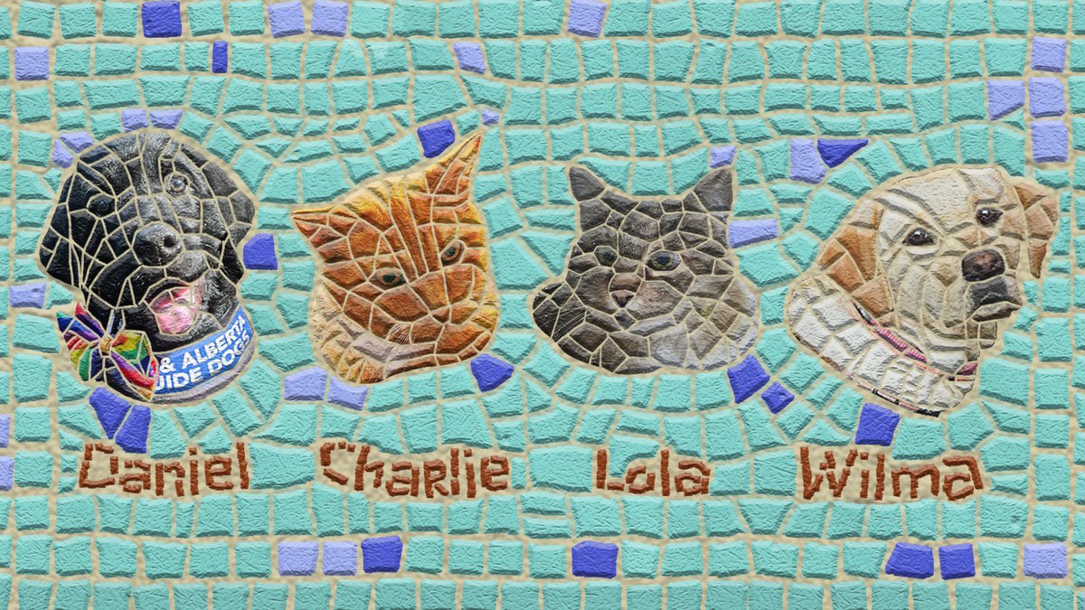 UBC's tweet image. #UBC has thousands of employees, but only a handful of the four-legged variety. Meet some of the beloved working animals of UBC who make a paw-sitive impact on the university community. 🐶🐱

Read more: bit.ly/48kczgY

#WorkingAnimals #FurryFriends