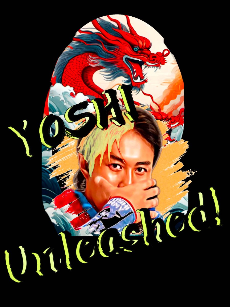 Yoshi Unleashed is a brand new podcast host by @YoshiTatsuIsm , Lee Walker III and yours truly, coming out to various podcasts platforms very soon!