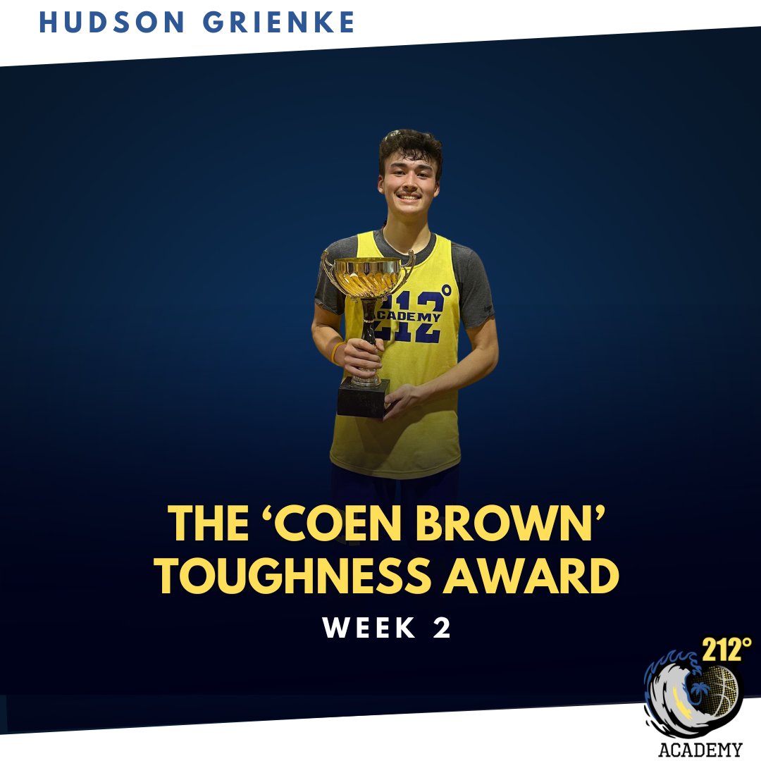 The Week 2 winner for The 'Coen Brown' Toughness Award is 6’4 Hudson Grienke (@HudsonGrienke) from East Lansing, Michigan Keep up the Hard Work! #BeTheSteam