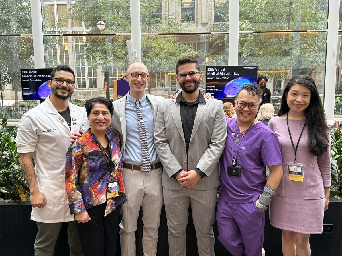LuisBlancoJrMD's tweet photo. 💜 is full with #PurplePride. @NU_Pathology residents @AlcinoGama &amp; @FeliPathMD were recognized for their innovative work in #SurgicalPathology training at @NUFeinbergMed Education Day! @NU_FAME @McGawGME @DanielJBrat @NayarRitu @novo_pathology @bonnie_choy https://t.co/1MfLWfmiMQ