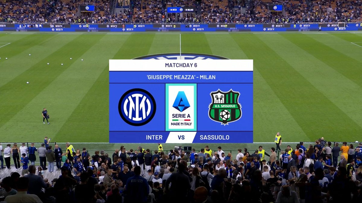 Full Match: Inter vs Sassuolo