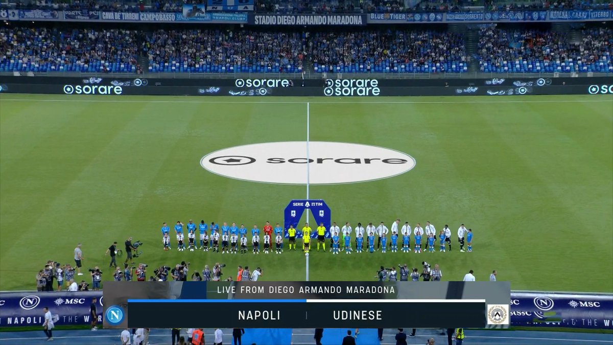 Napoli vs Udinese Full Match Replay