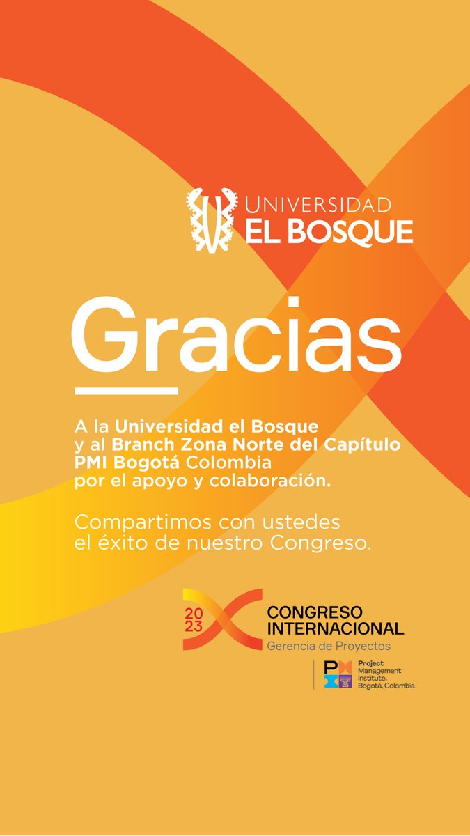 ¡Agradecemos a todos los que hicieron parte de este gran evento! #PMIColombia