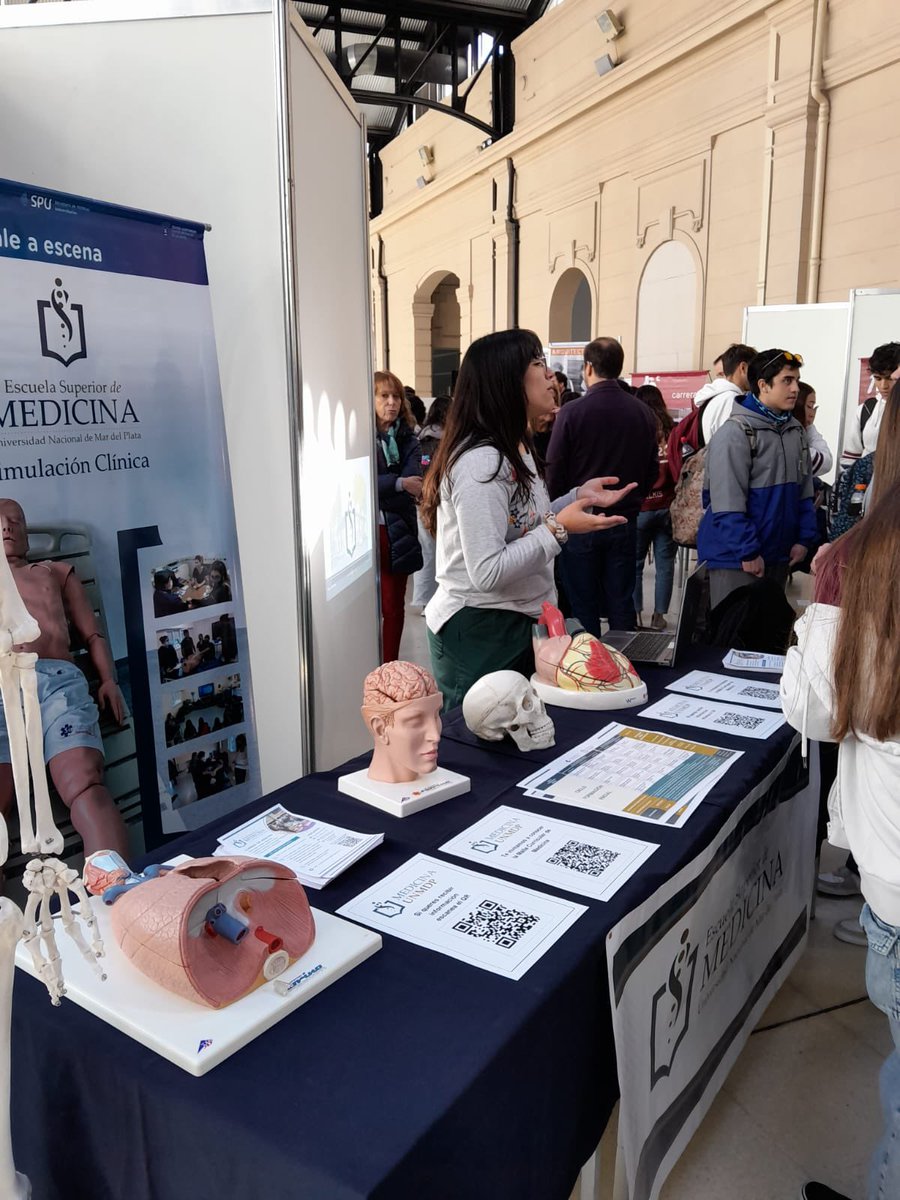 MedicinaUNMDP's tweet image. 📌Gran convocatoria en el primer día de la Muestra Educativa de la #UNMDP
🙌🏻Ingreso libre y gratuito de 10 a 17hs
📍En el Centro Cultural Estación Sur, ubicado en Sarmiento y Alberti