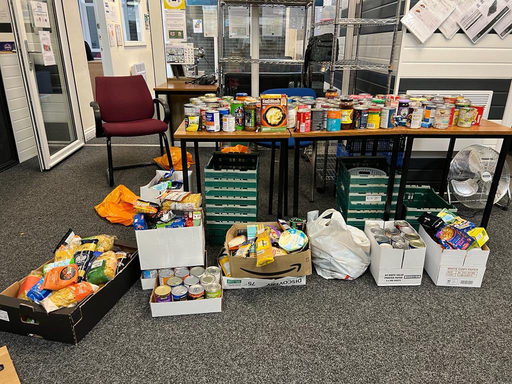 A huge thank you to all of the staff, children and families of Highfields Primary School  for their very kind and generous Harvest donations which arrived in the pantry yesterday, along with a cash donation raised through their Harvest Sale.
