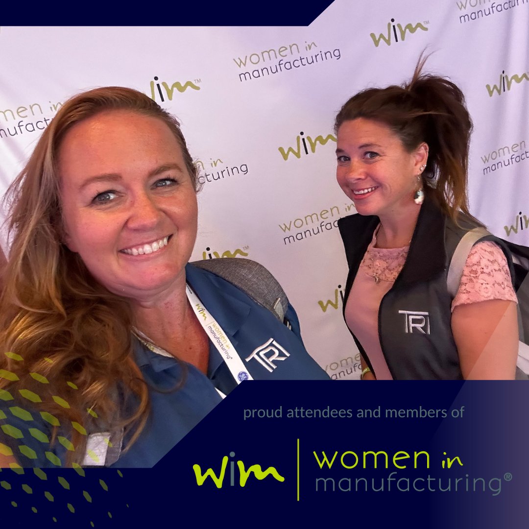 TeamCatalynt's tweet photo. Thanks to our amazing teammates, Jenny Coady and Teresa James, for attending the Women in Manufacturing SUMMIT 2023 #WiM - exploring new horizons with more than 1,000 manufacturing professionals #womeninmanufacturing #tritogetherwecan https://t.co/eVt94I7SkM