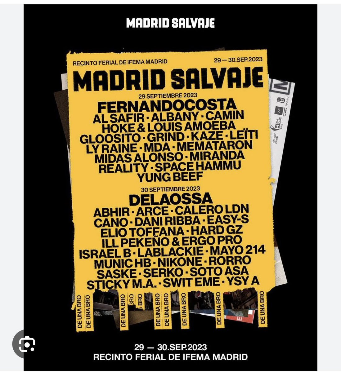 Fermo_jaime's tweet photo. Vendo entrada Madrid salvaje muy muy barata #Madridsalvaje https://t.co/3btVubezLv