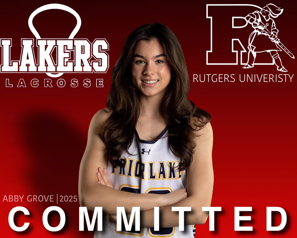 ‼️Commitment Alert‼️ CONGRATULATIONS to Abby Grove (PL ‘25) who recently committed to play Division 1 lacrosse at Rutgers University! What an accomplishment! We are so proud of you Abby! Go Scarlet Knights! 📣 #brickbybrick #leavealegacy