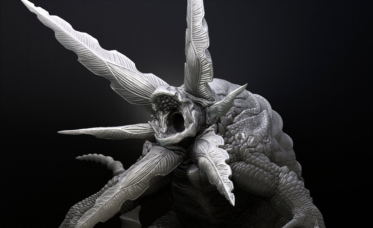 kaidan_art's tweet photo. Daikaiju Series Shin Gabora
Digital sculpt render
#gabora #digitalsculpt #zbrush #sofuvi #ultraman #shinultraman
#フィギュア #シンウルトラマン #ウルトラマン #特撮 #tokusatsu #がボラ #tsuburaya #xplus #原型師 #monster #怪獣 #kaiju #zbrush https://t.co/imPpjbZKpB
