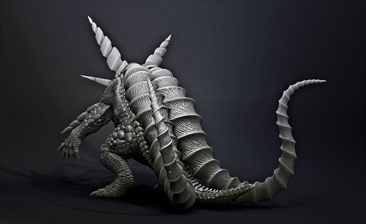 kaidan_art's tweet photo. Daikaiju Series Shin Gabora
Digital sculpt render
#gabora #digitalsculpt #zbrush #sofuvi #ultraman #shinultraman
#フィギュア #シンウルトラマン #ウルトラマン #特撮 #tokusatsu #がボラ #tsuburaya #xplus #原型師 #monster #怪獣 #kaiju #zbrush https://t.co/imPpjbZKpB
