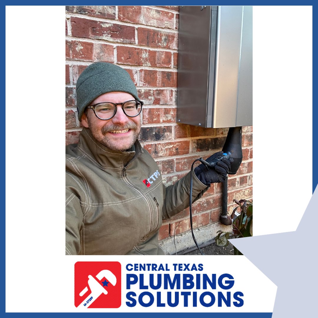 ctxps_'s tweet photo. Check out Gib, our President at Central Texas Plumbing Solutions, as he thaws a tankless water heater!

Discover the remarkable services of #CTPS. Call us at 254-776-6500 or visit https://t.co/NuzMhN0YZ5 now!

#EmployeeOwned #Waco #TX #Plumbing #Plumber https://t.co/JpO8MpBr35
