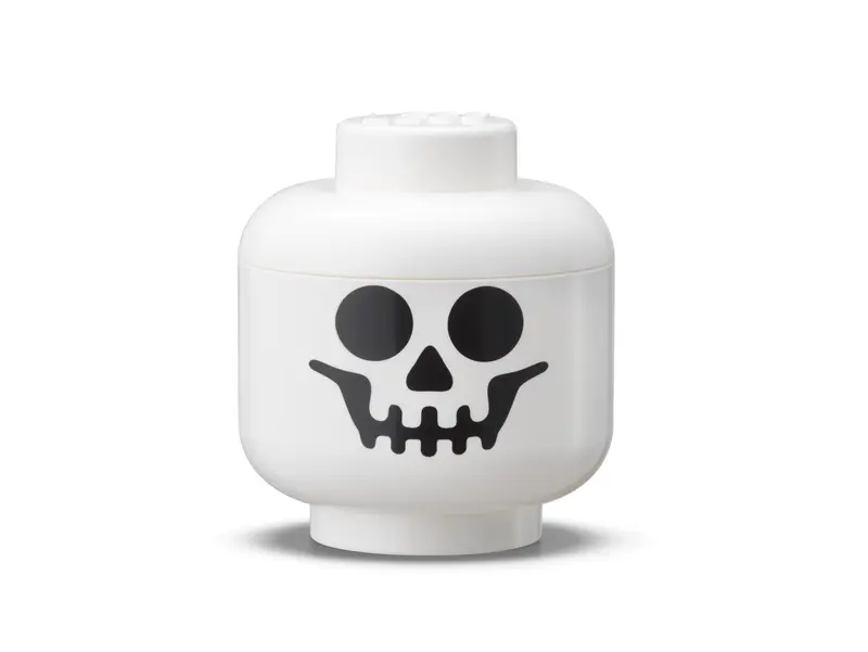 designtaxi's tweet photo. Halloween is coming, and what better way to store your candy than in a LEGO Mini Skeleton Storage Head? 🎃https://t.co/zbsxJ57cZN
#LEGOSkeleton https://t.co/RtWwW21tBO