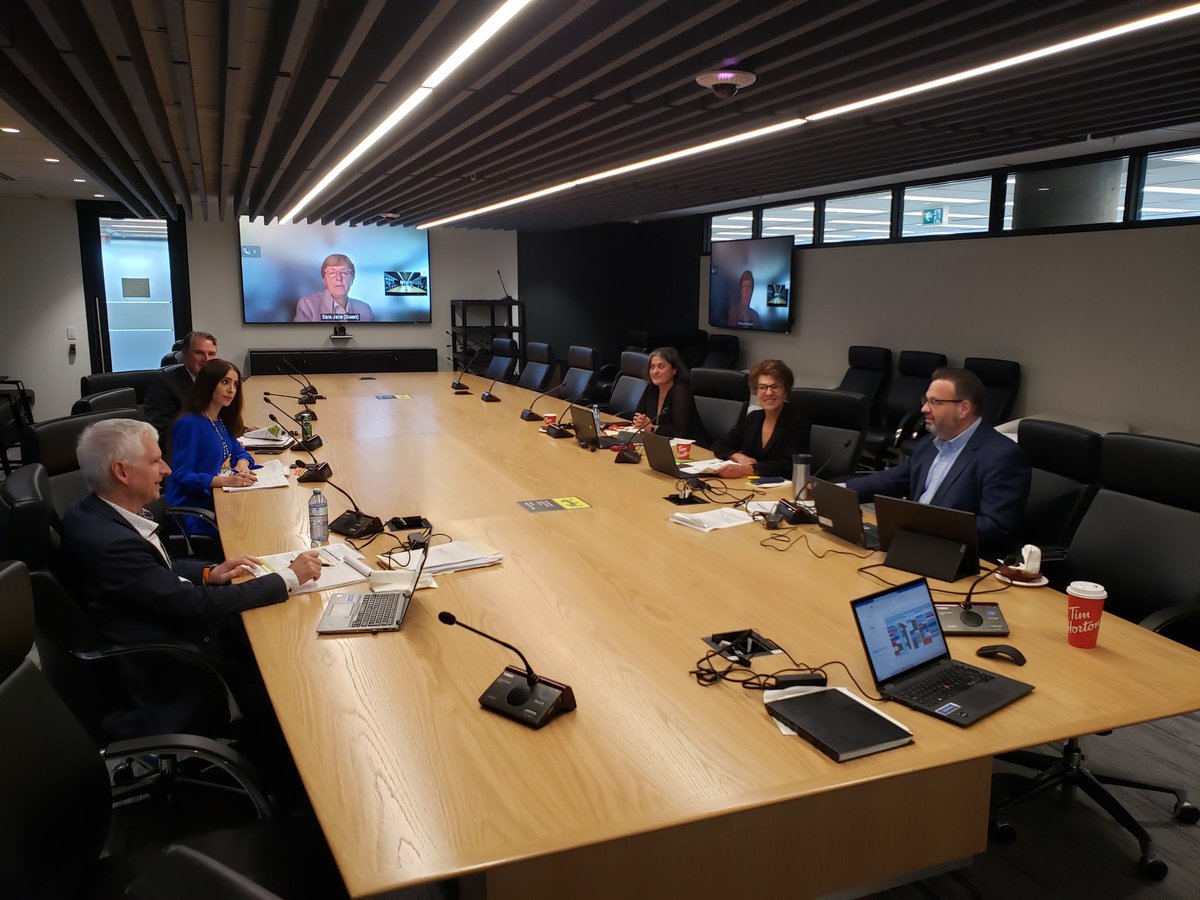 Great meeting with the External DAC Departmental Audit Committee team at @PSPC_SPAC. Discussing key highlights from our Office of the Ombud's findings towards Organizational health & well-being, and Diversity Equity Inclusion. @mariobaril