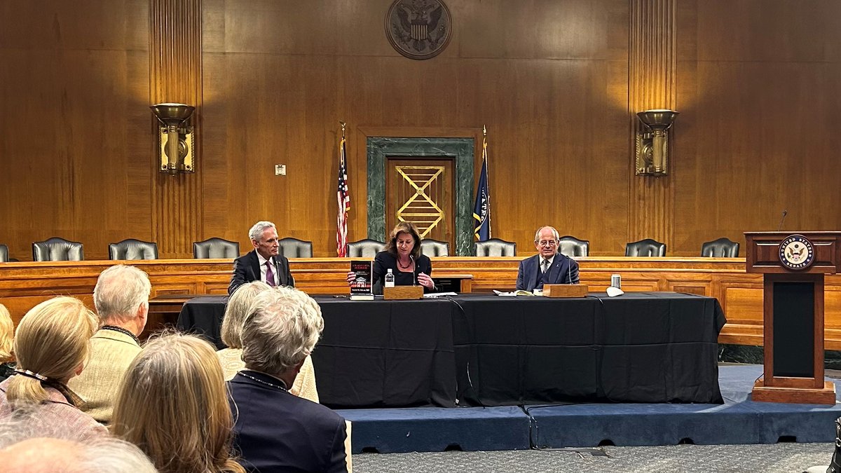 IndependentInst's tweet photo. .@MaryTheroux1 kicks off a conversation with @james_tooley and @ScottAtlas_IT on the impact of Covid lockdowns on American children and their education. #IIEvents https://t.co/DkOfCQQDCv