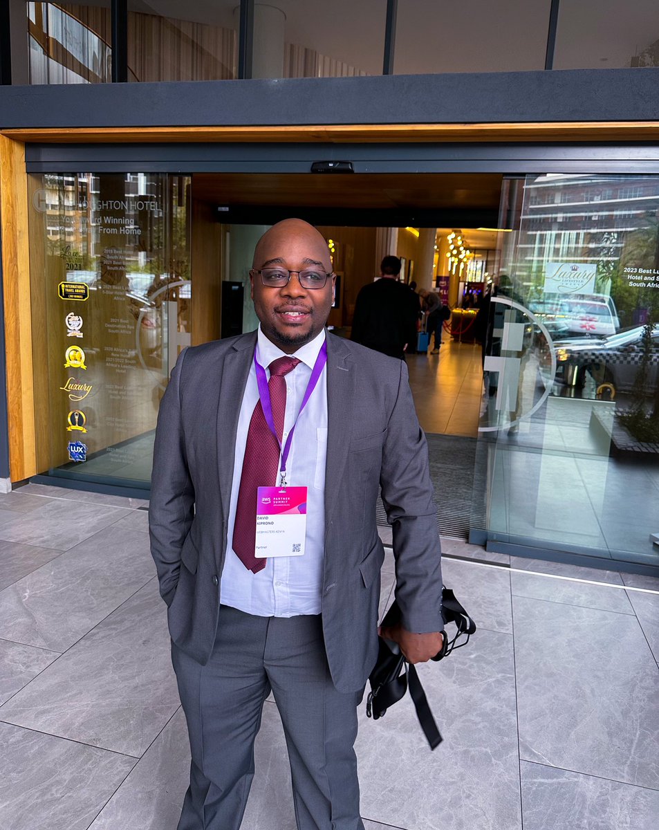 At the AWS Partner Summit 2023 in Houghton Hotel Johannesburg, I capture a moment that encapsulates the Kenyan digital journey. 

It's awe-inspiring to witness the remarkable progress made by Kenyan tech pioneers, who have transformed their nation's landscape through digital